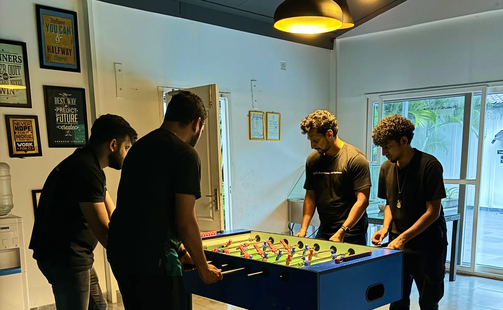 Team working together