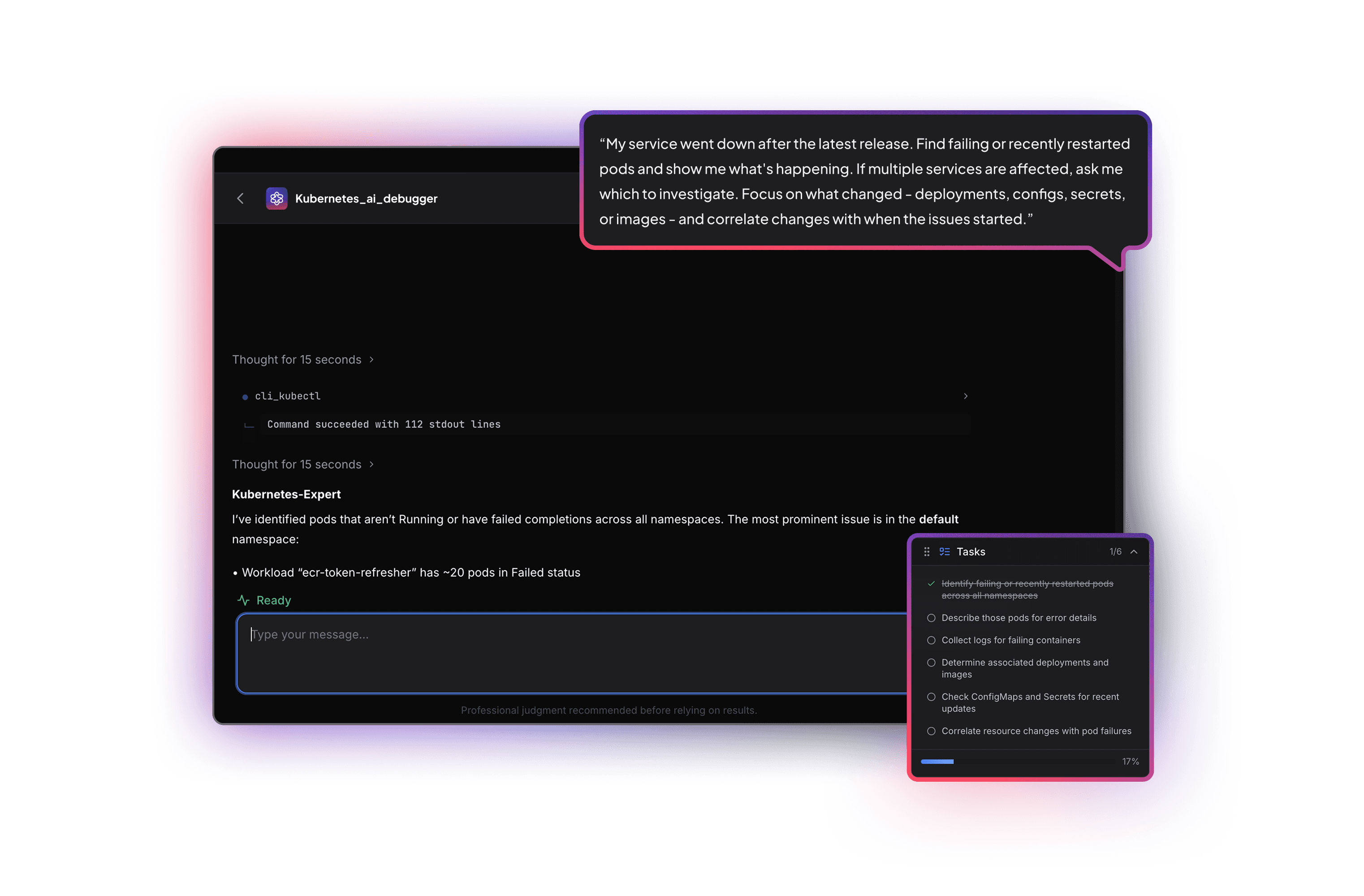 Kubernetes Expert AI Agent